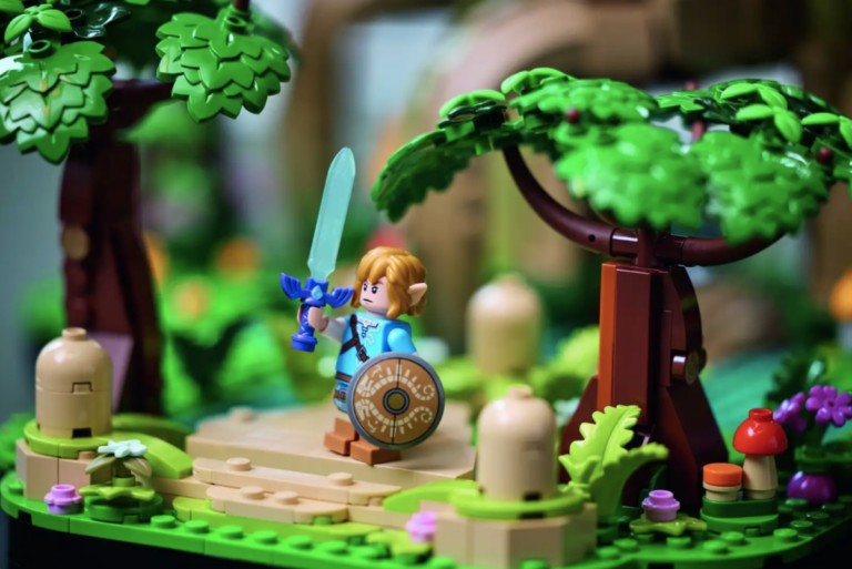 Lego vient d’annoncer le tout premier set de jeu Zelda et c’est glorieux