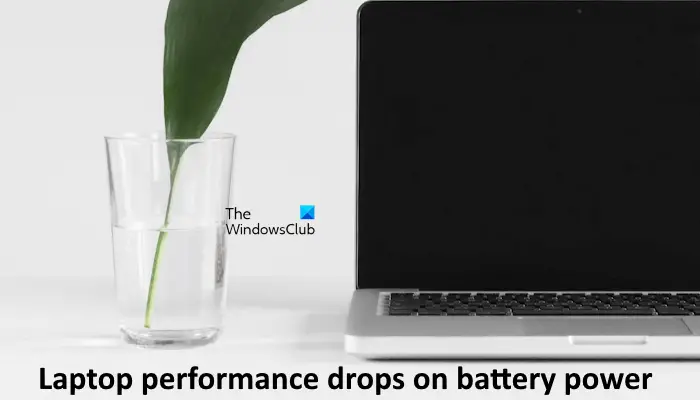 Les performances de l’ordinateur portable Windows diminuent avec la batterie