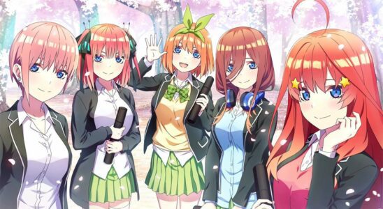 Les romans visuels basés sur l'anime "The Quintessential Quintuplets" seront disponibles la semaine prochaine