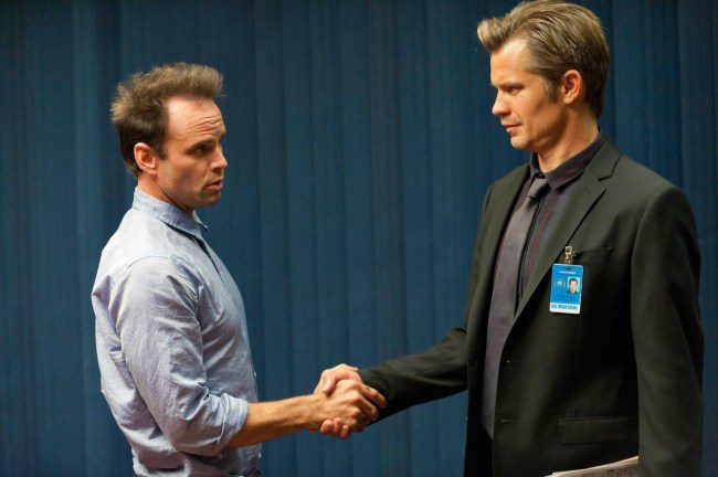 Les stars de « Justified » Timothy Olyphant et Walton Goggins ne s’entendent-elles pas ?