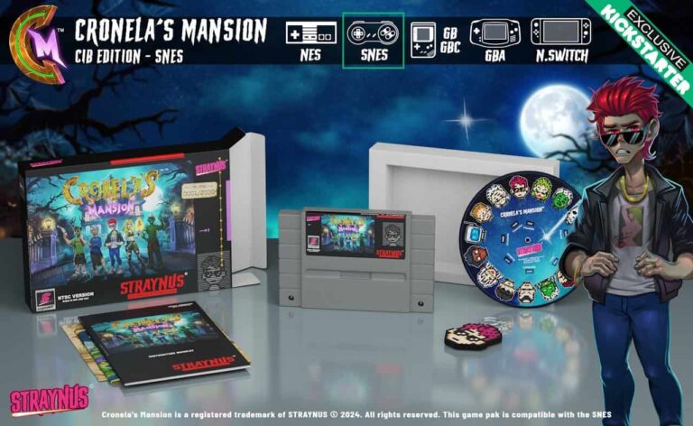 Les versions physiques compatibles SNES et Game Boy de Cronela's Mansion révélées
