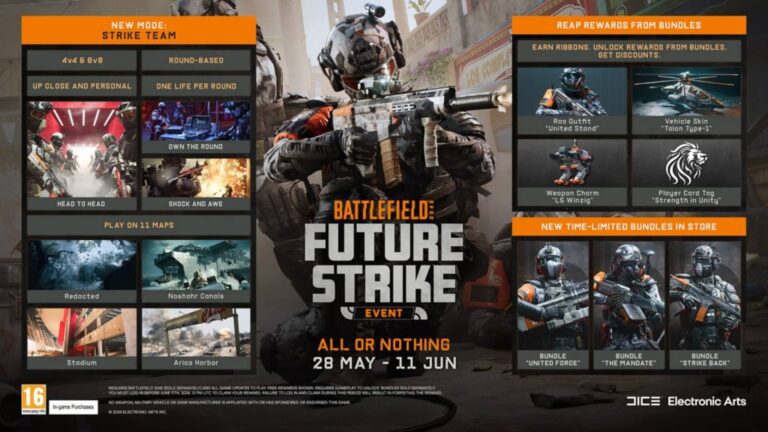 L’événement Battlefield 2042 Future Strike débute le 28 mai, voici ce que vous devez savoir