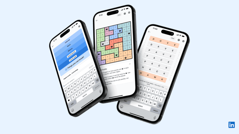 LinkedIn propose désormais des jeux de style Wordle auxquels vous pouvez jouer tous les jours
