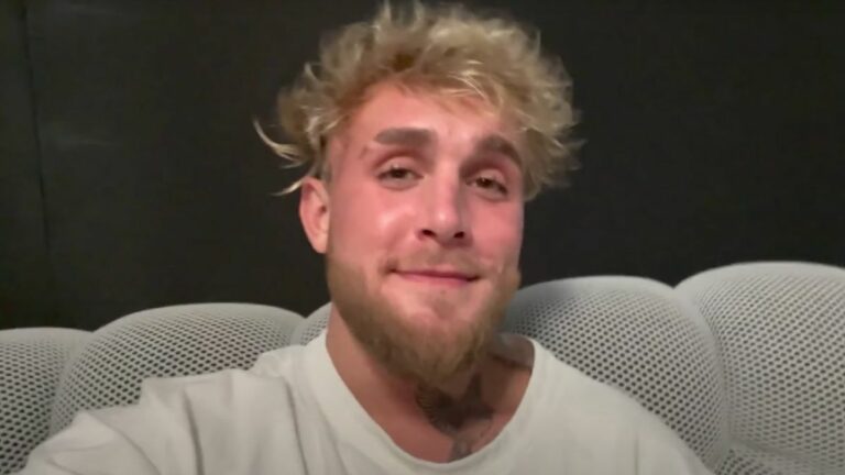 Jake Paul responding to Tyron Woodley