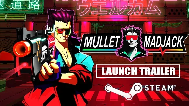 Mullet Madjack est disponible dès maintenant sur Steam