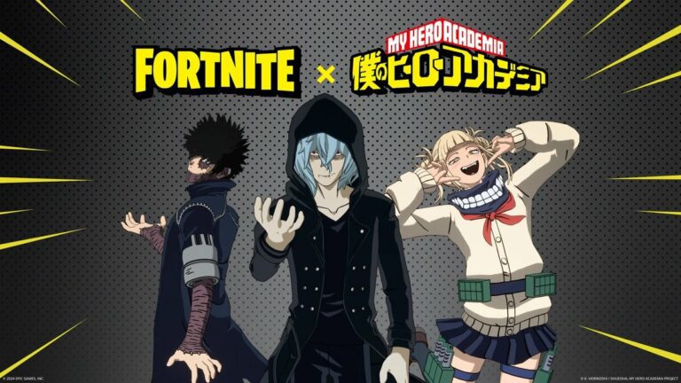 My Hero Academia fait équipe avec Fortnite pour sortir The League of Villains