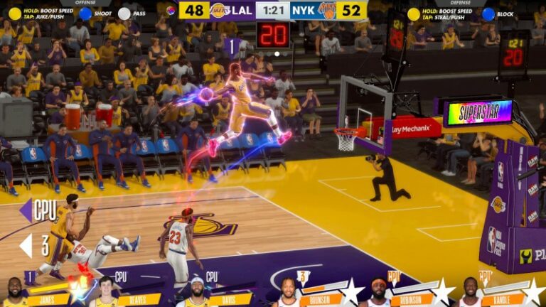 NBA Superstars apporte l’ambiance classique de NBA Jam aux arcades
