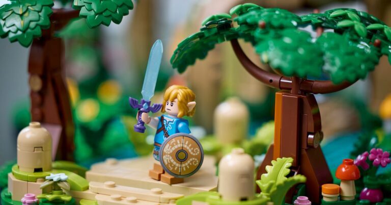 Nintendo et Lego dévoilent un ensemble Great Deku Tree à 300 $
