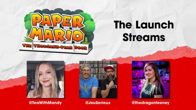 Paper Mario : La porte millénaire célèbre son lancement avec des flux Twitch
