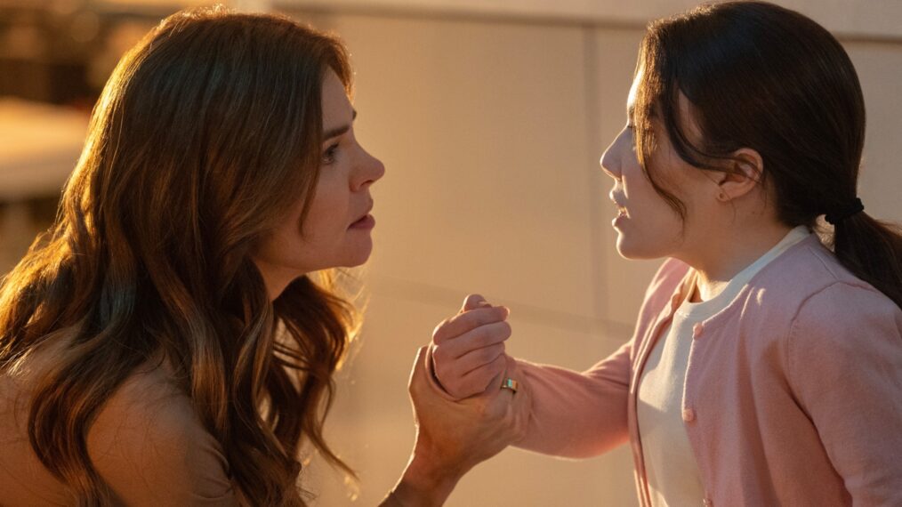 Betsy Brandt and Chloe Coco Chapman in The Bad Orphan