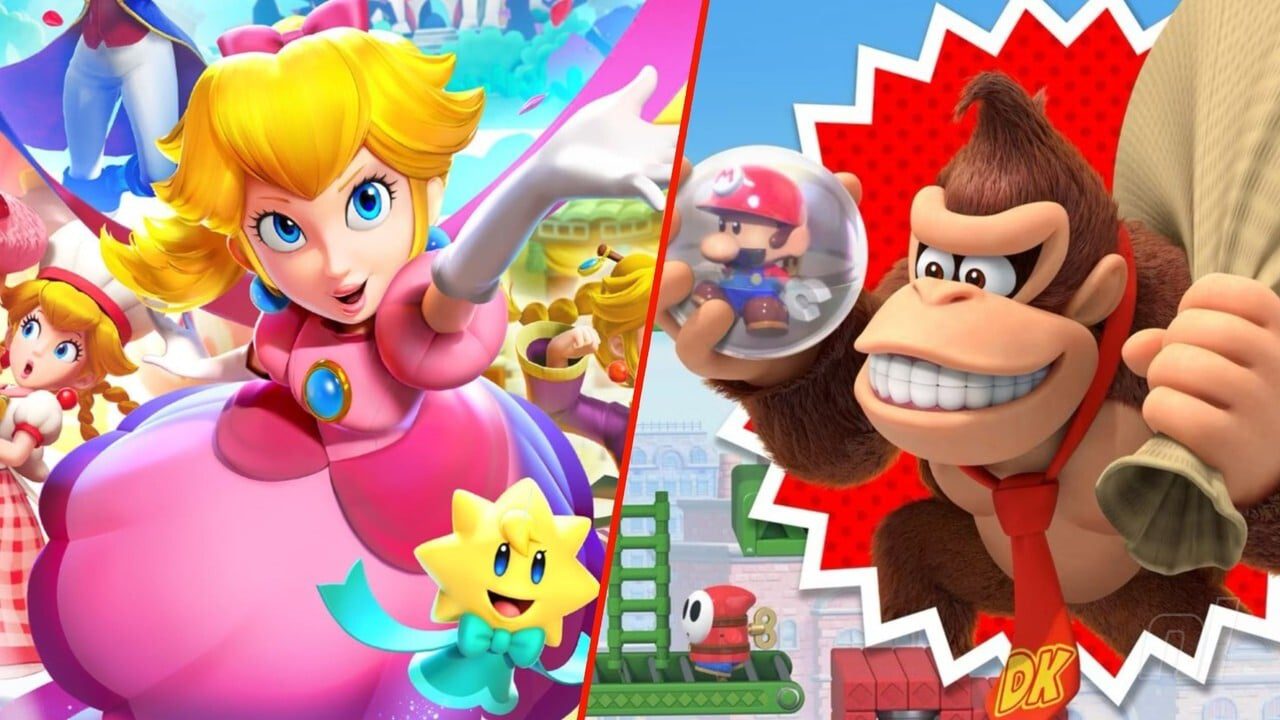  Princesse Peach : Showtime !  Et Mario contre.  Donkey Kong dépasse tous les deux le million de ventes
