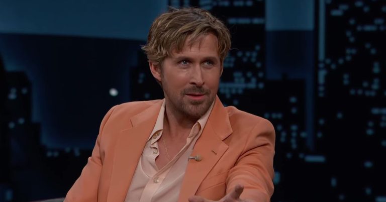 Ryan Gosling s'est frayé un chemin contre Jimmy Kimmel parce qu'il « ne peut pas arrêter de faire un retard de croissance »
