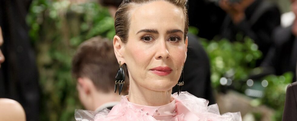 Sarah Paulson dénonce l'acteur qui lui a donné six pages de notes non sollicitées : "C'était scandaleux"