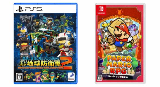 Sorties de jeux japonais de cette semaine : Earth Defense Force : World Brothers 2, Paper Mario : The Thousand-Year Door, plus