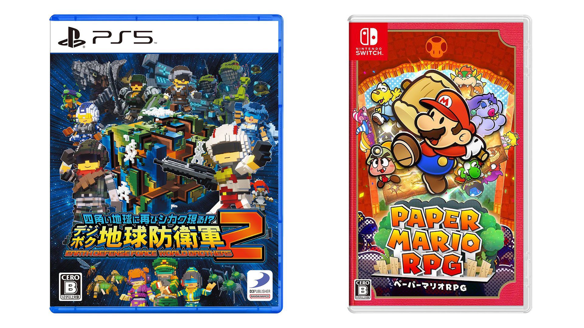 Sorties de jeux japonais de cette semaine : Earth Defense Force : World Brothers 2, Paper Mario : The Thousand-Year Door, plus    
