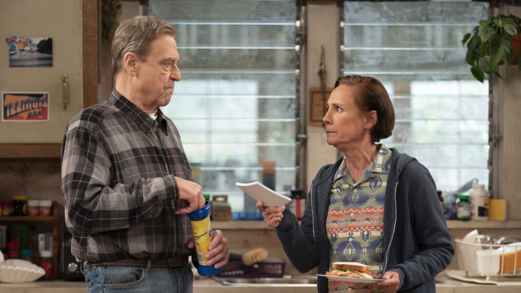 John Goodman and Laurie Metcalf in 