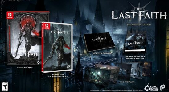 The Last Faith confirmé pour une sortie physique sur Switch