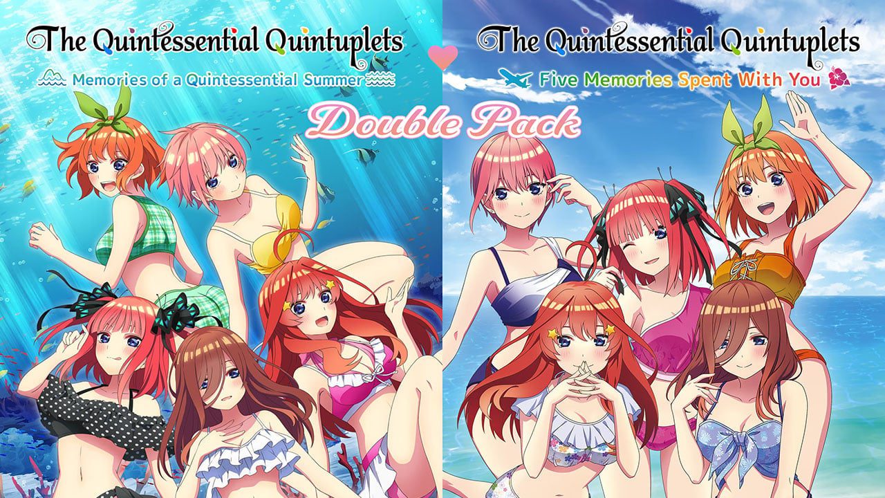 The Quintessential Quintuplets: Memories of a Quintessential Summer et Five Memories Spent With You seront lancés le 23 mai dans l'ouest sur PS4, Switch et PC    
