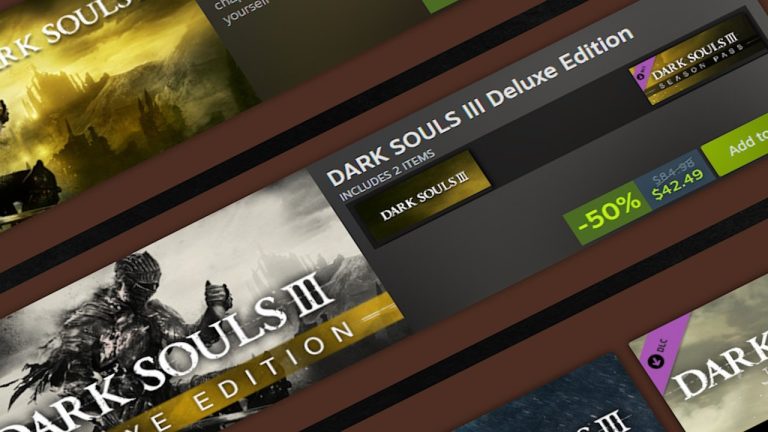 Tous les titres et DLC Dark Souls réduits de 50 % sur Steam