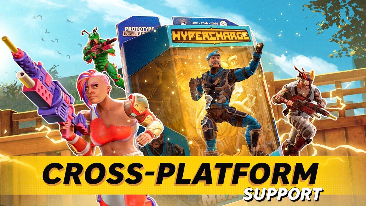 Toy Shooter Hypercharge: Unboxed ajoute un support multiplateforme
