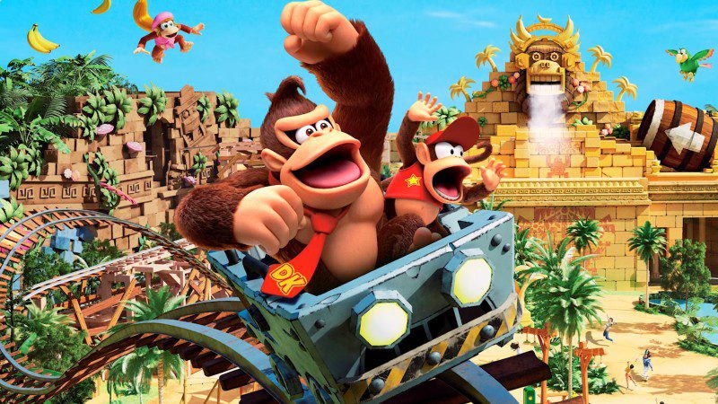 Universal Orlando confirme trois Super Nintendo World Rides, dont Jumping Donkey Kong Coaster
