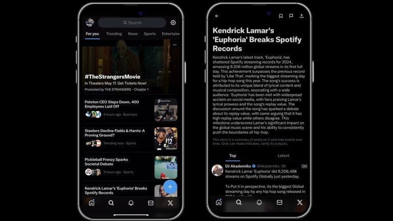 X utilise Grok pour publier des résumés d’actualités générés par l’IA