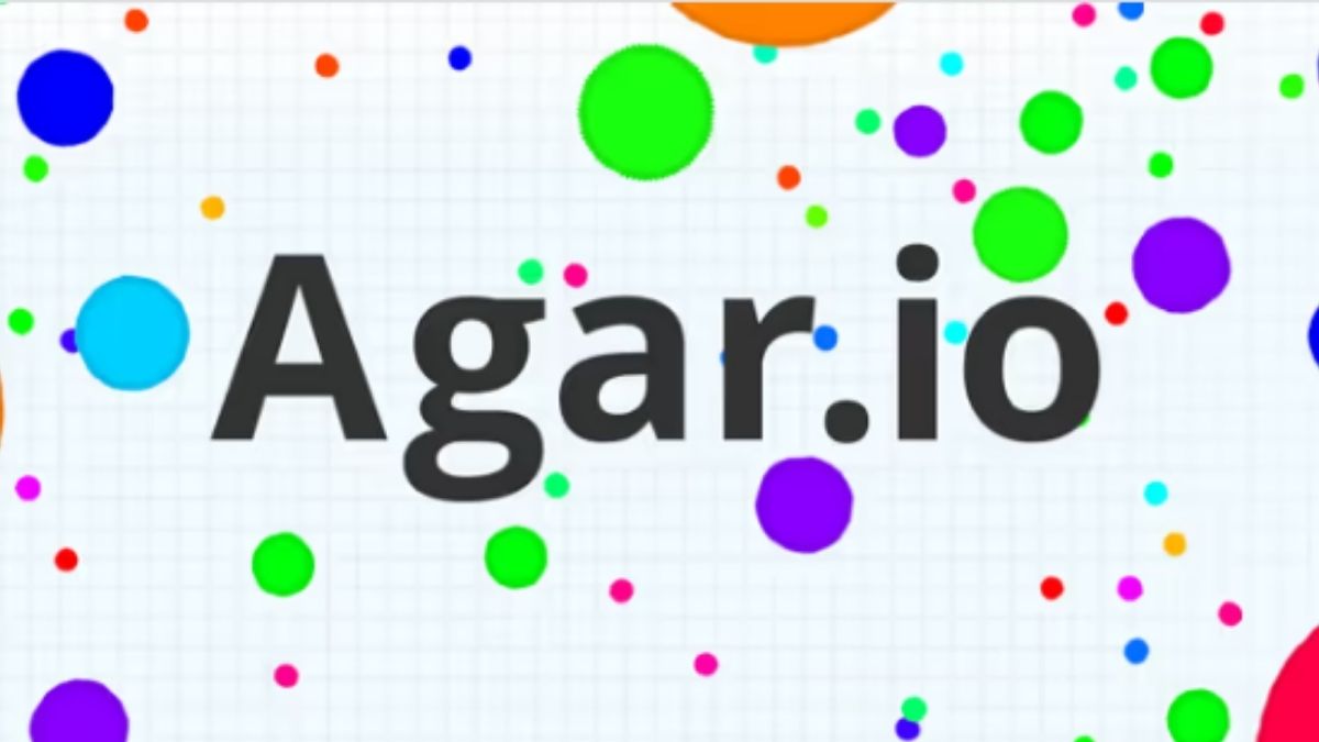 Le logo du jeu io Agar.io