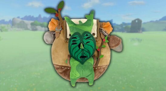 Vous pouvez aider cette peluche Zelda Korok à atteindre son ami (vous)