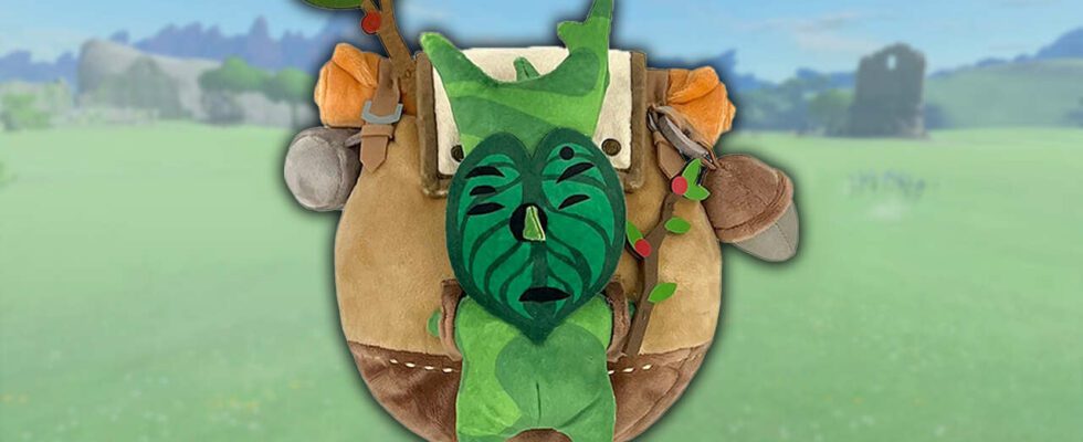 Vous pouvez aider cette peluche Zelda Korok à atteindre son ami (vous)