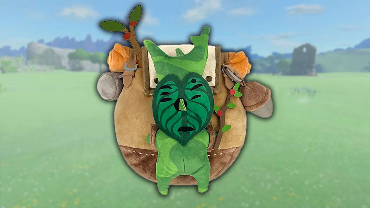 Vous pouvez aider cette peluche Zelda Korok à atteindre son ami (vous)
