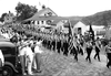 CAMP D'ÉTÉ : l'un des nombreux camps d'endoctrinement nazis gérés par le Bund germano-américain.  GETTY IMAGES