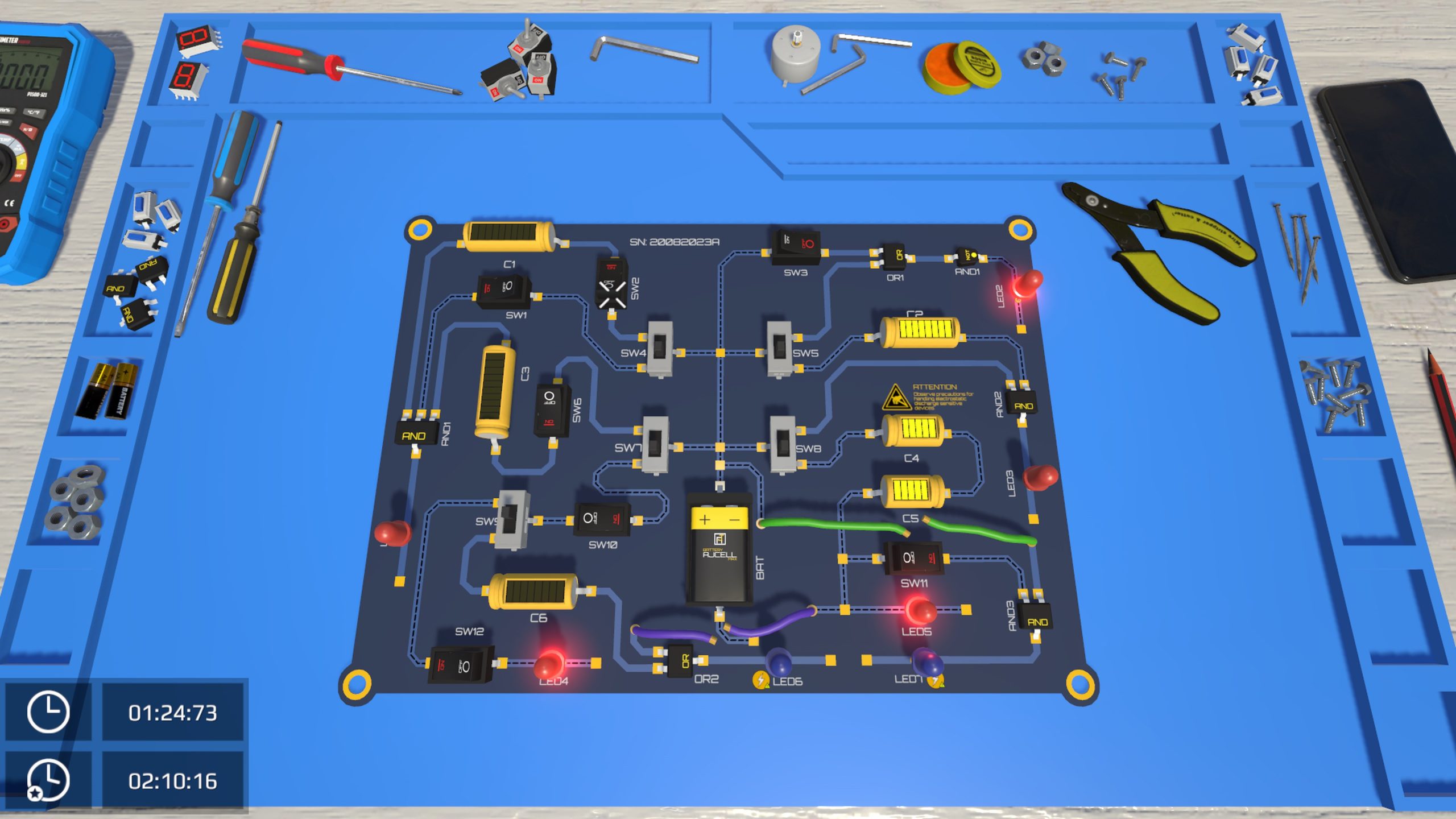  Examen du laboratoire de puzzle électronique |  LeXboxHub
