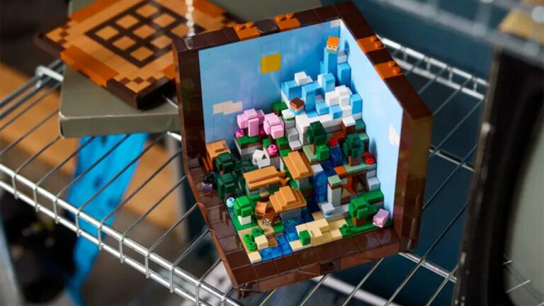 Un nouvel ensemble de diorama Lego Minecraft est en route
