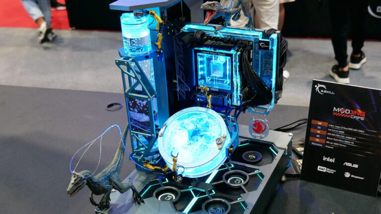 Découvrez cette incroyable version PC de Jurassic Park que nous avons trouvée chez Computex
