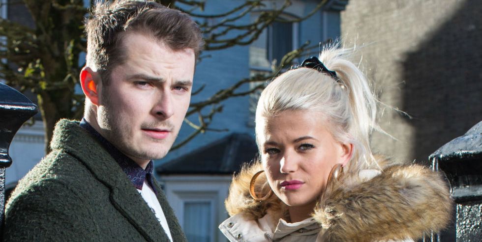 Danielle Harold et Max Bowden d'EastEnders prêts pour une réunion télévisée
