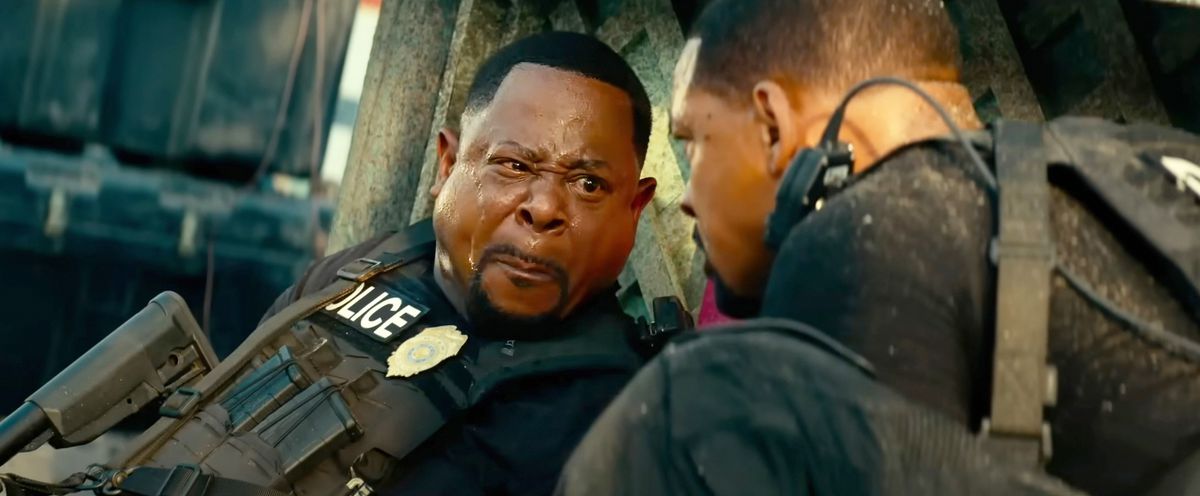 Martin Lawrence fait un visage vraiment étrange 