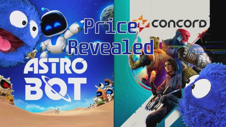 Le prix d’Astro Bot et Concord a été révélé via le détaillant/PlayStation Store
