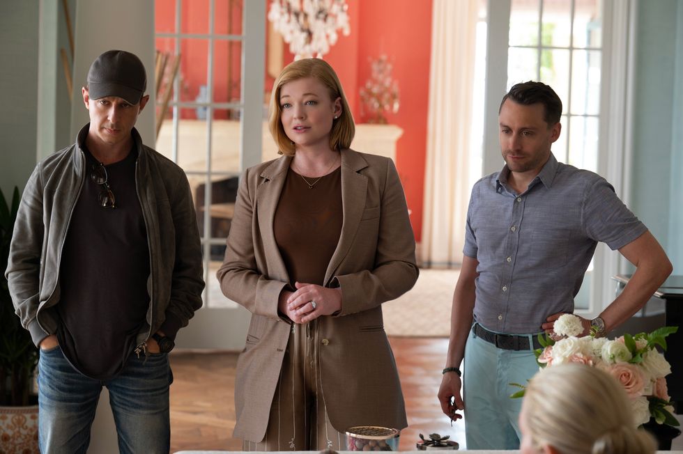 Jeremy Strong, Sarah Snook, Kieran Caulkin, succession, saison 4