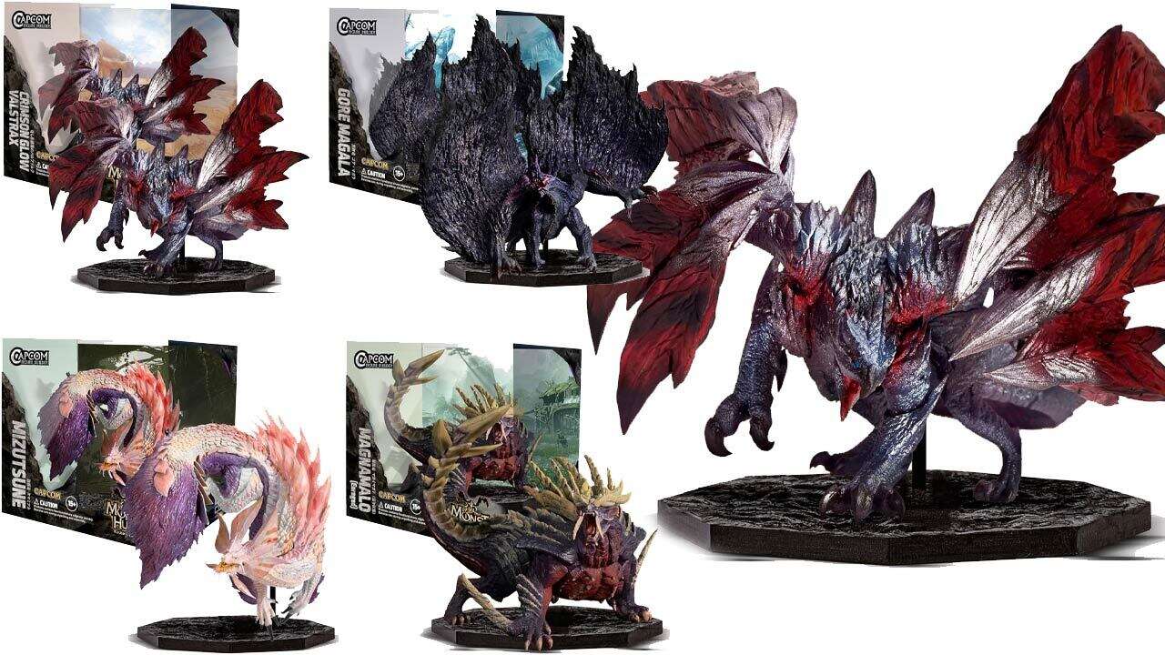 Ces collections de statues Monster Hunter à petit prix sont superbes
