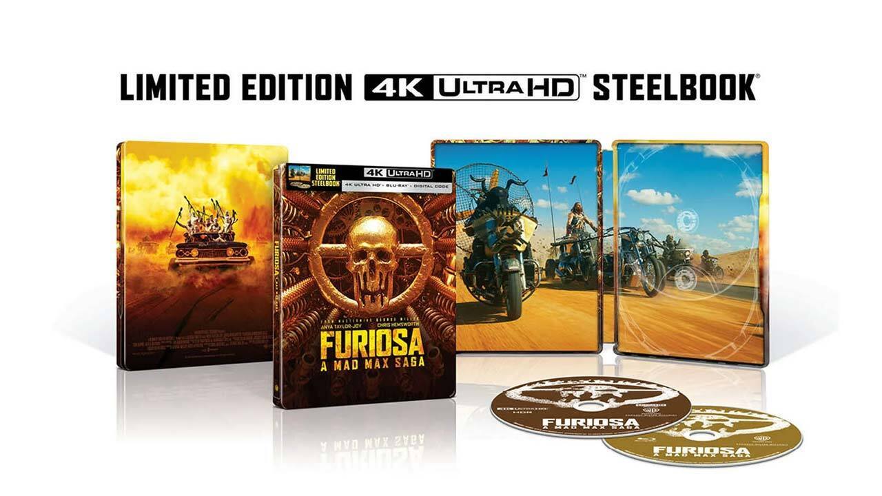 Furiosa : Un Steelbook en édition limitée de Mad Max Saga