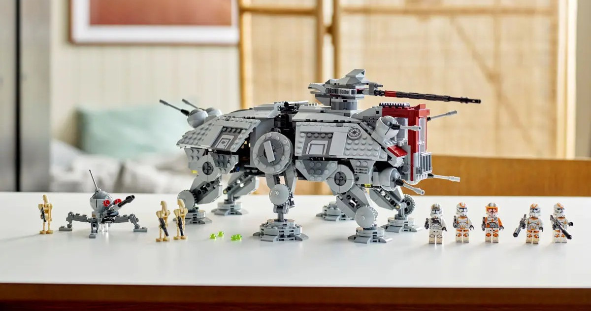 Une photo d'archives du modèle Lego AT-TE