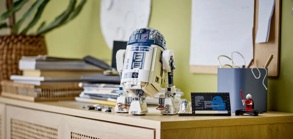 Une photo d'archive du Lego R2-D2