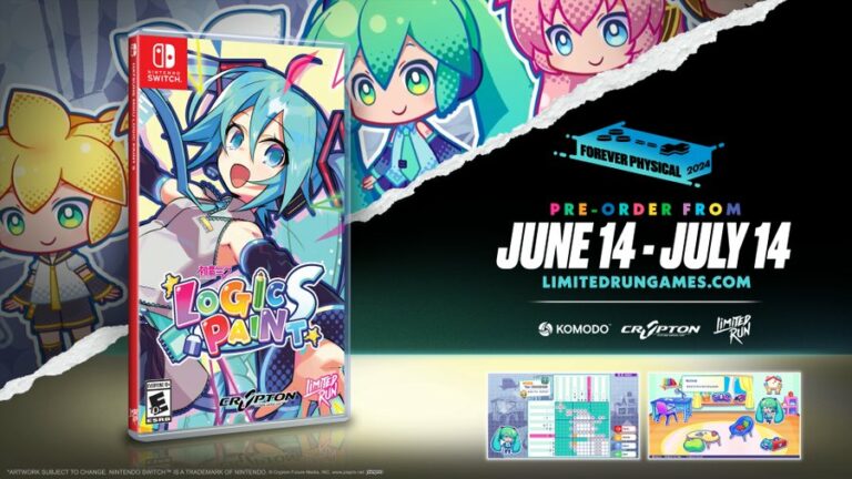 Hatsune Miku Logic Paint S obtient une sortie physique sur Switch
