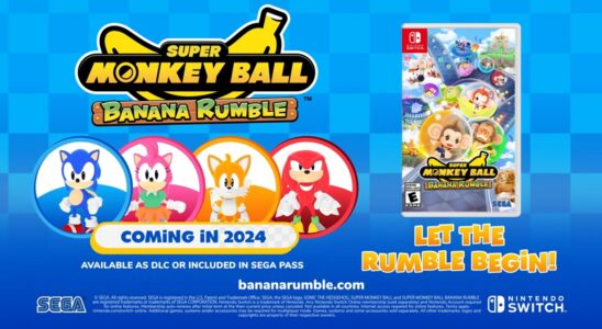 Super Monkey Ball Banana Rumble SEGA Pass Sonic Team