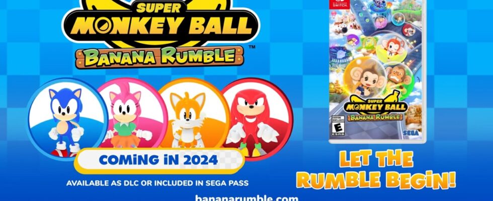 Super Monkey Ball Banana Rumble SEGA Pass Sonic Team