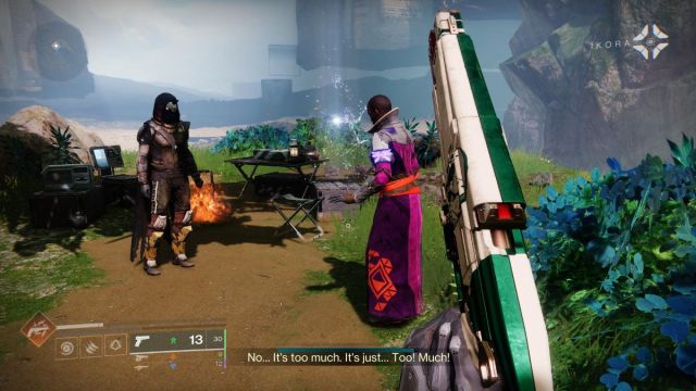 Cayde 6 et Ikora dans Destiny 2 la forme finale