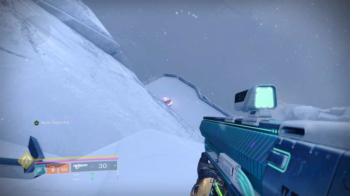 Image du coffre sur une falaise dans Destiny 2