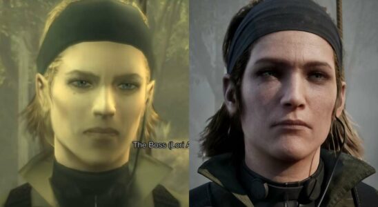 Les modèles de personnages du remake de Snake Eater font face à un accueil mitigé par rapport à l'original