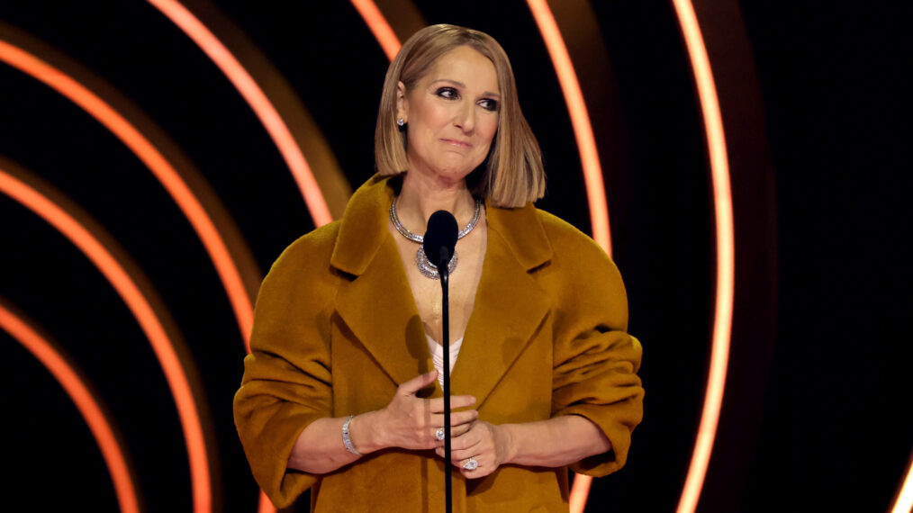 Céline Dion à la 66ème cérémonie des GRAMMY Awards