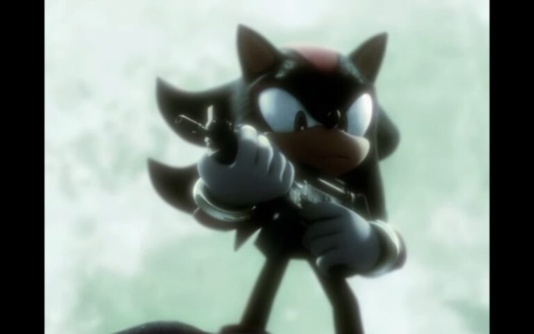 Shadow the Hedgehog "n'a pas vraiment besoin d'une arme"
